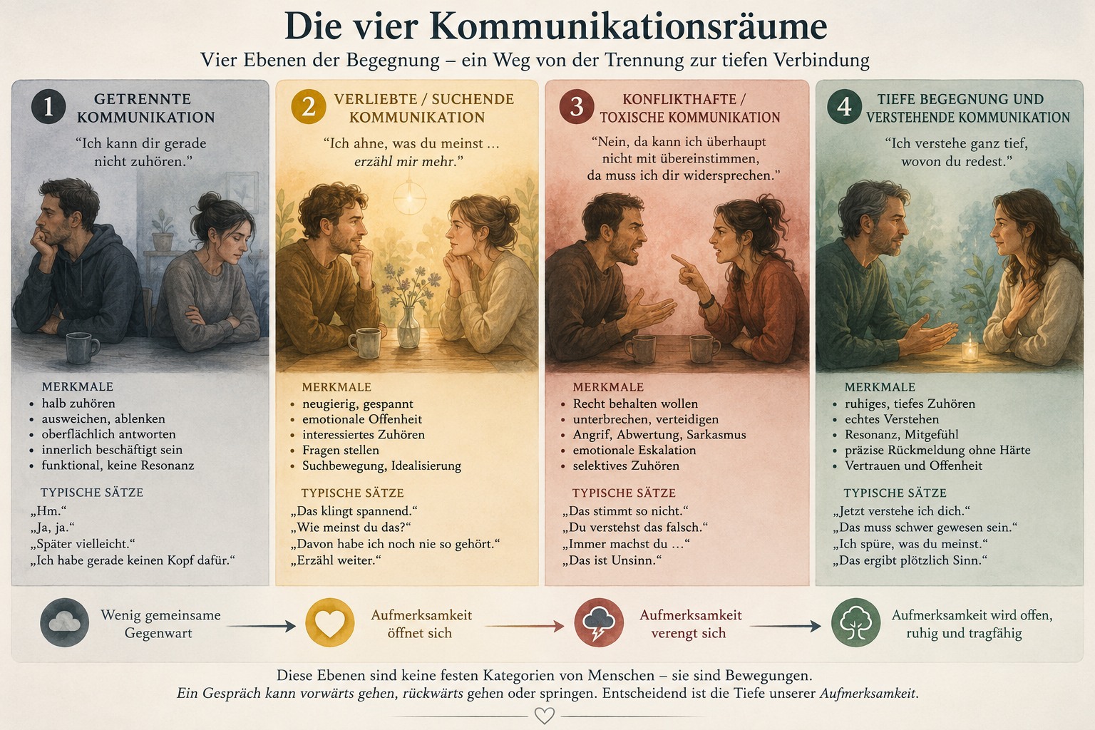 Welche Form hat die Begegnung? Welche Form hat die Begegnung?
