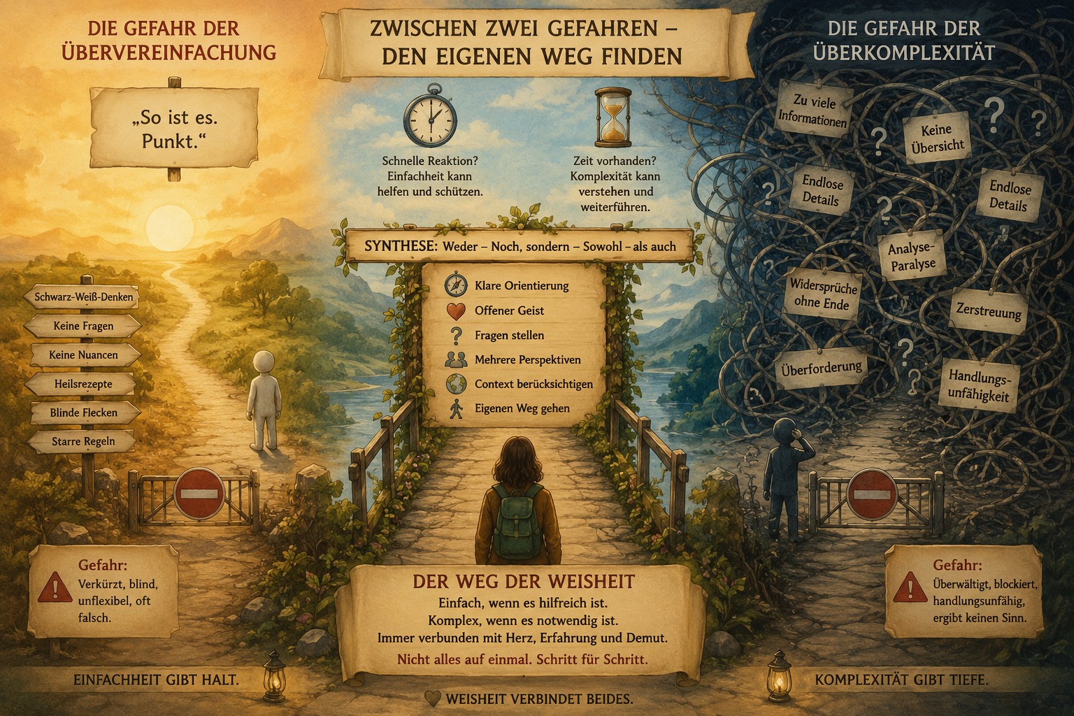 Vereinfachen oder verkomplizieren? Vereinfachen oder verkomplizieren?