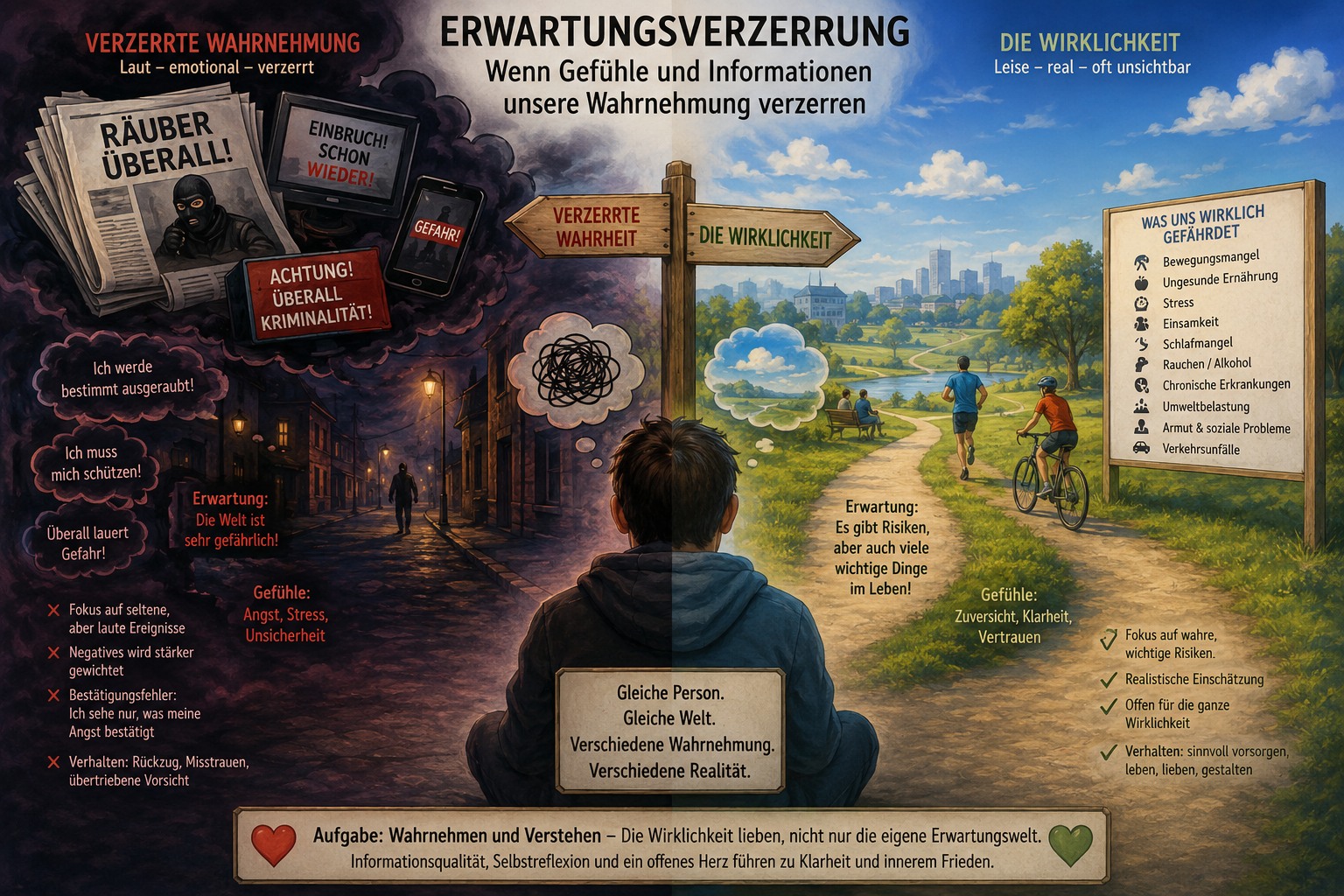 Wenn Erwartungen die Wahrnehmung verzerren Wenn Erwartungen die Wahrnehmung verzerren
