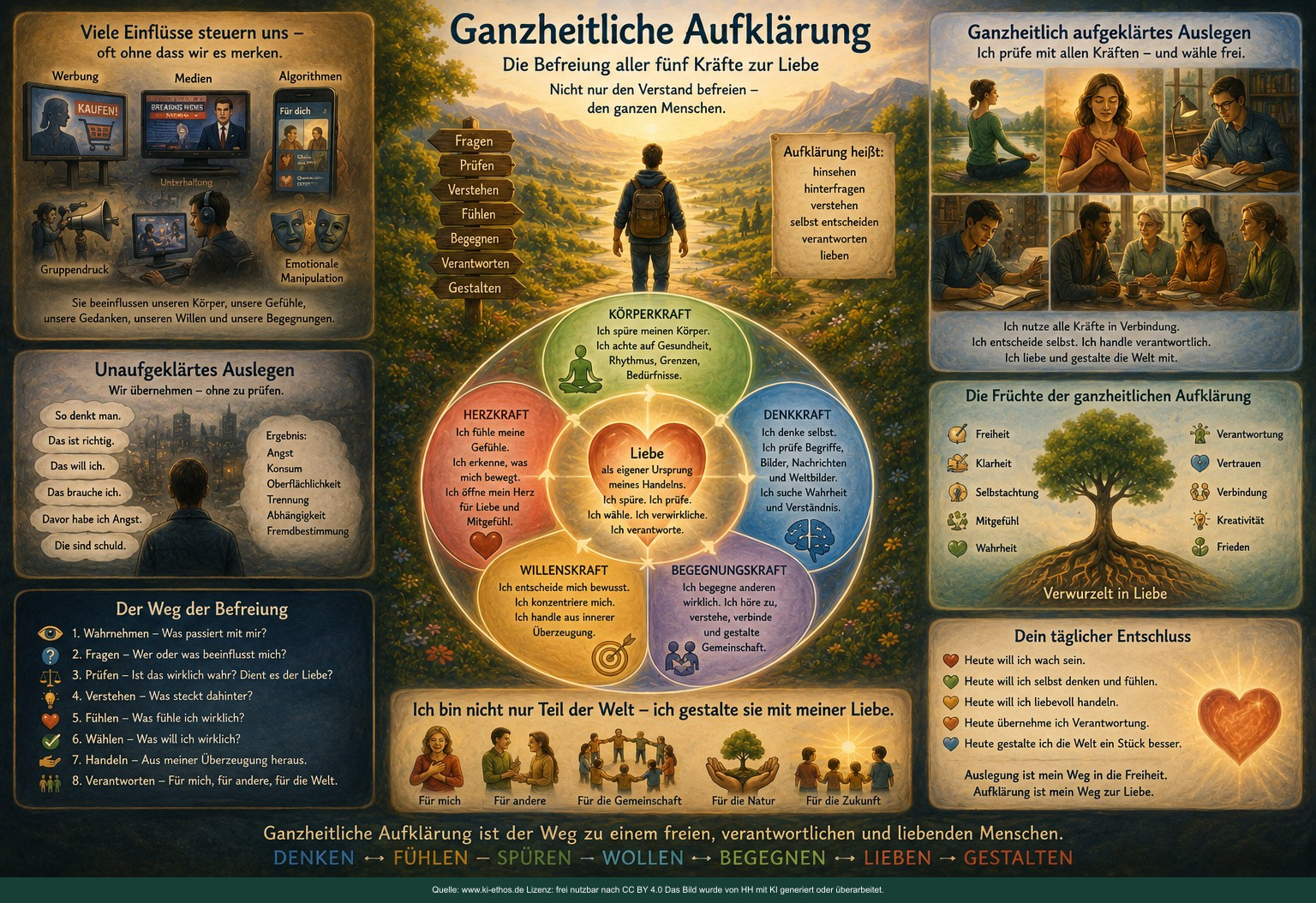 Die Idee der Aufklärung aus Sicht der Auslegung und der 5 Kräfte Die Idee der Aufklärung aus Sicht der Auslegung und der 5 Kräfte