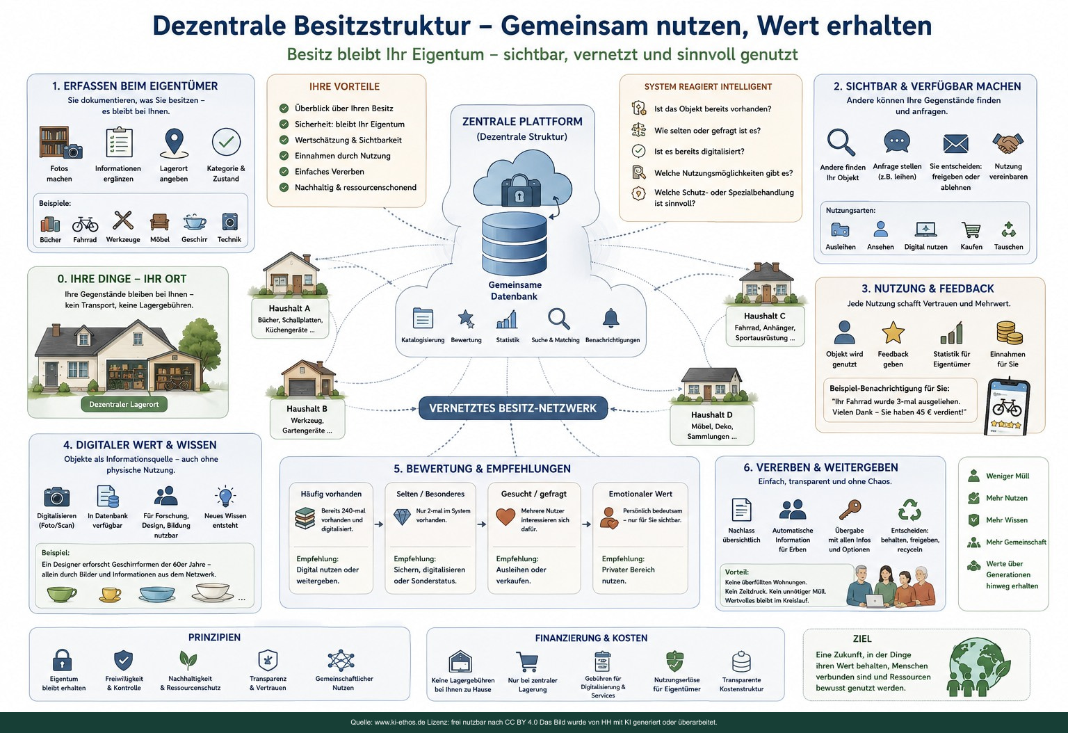 Besitz teilen und gemeinsam nutzen (Er lagert noch bei mir) Besitz teilen und gemeinsam nutzen (Er lagert noch bei mir)