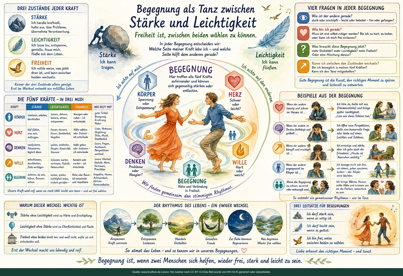Zwischen Leichtigkeit und Stärke schwingen unsere Kräfte Zwischen Leichtigkeit und Stärke schwingen unsere Kräfte
