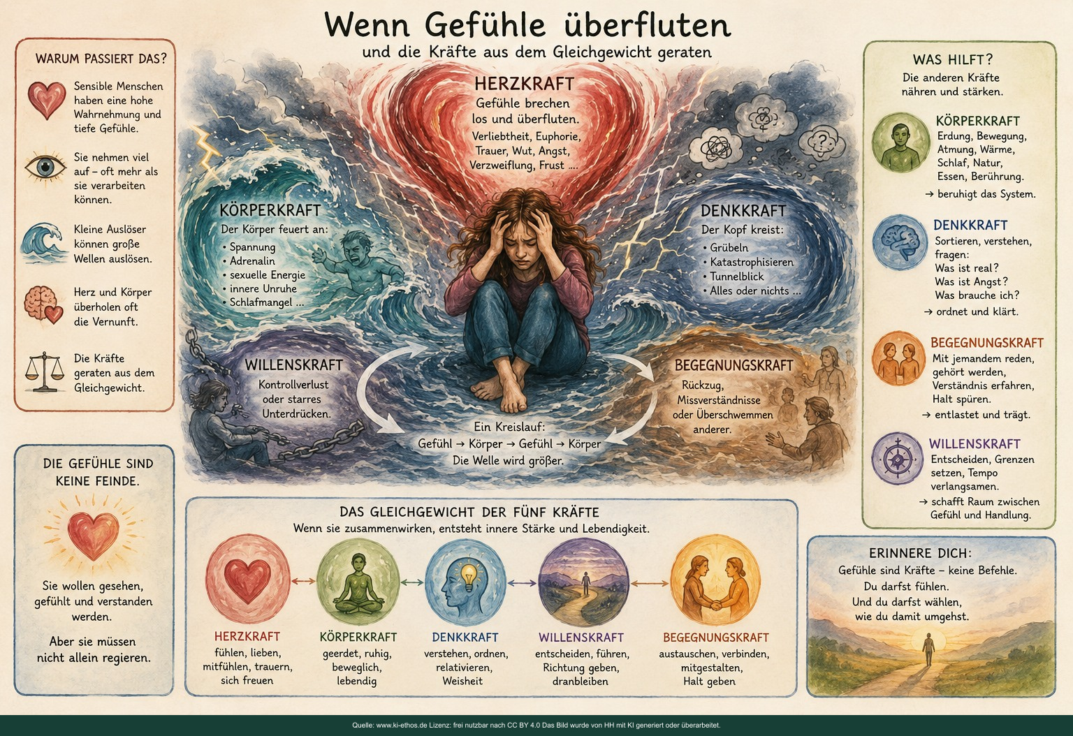 Vieles überflutet uns immer wieder von neuem! Vieles überflutet uns immer wieder von neuem!