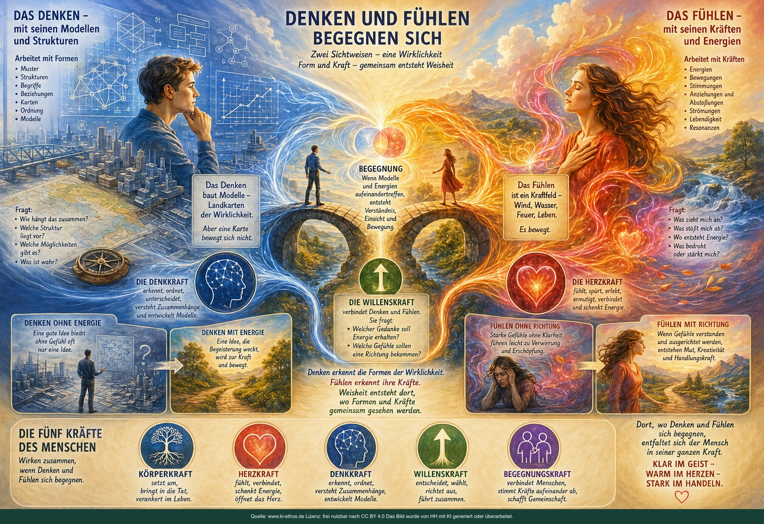 Denken und Fühlen im Vergleich Denken und Fühlen im Vergleich