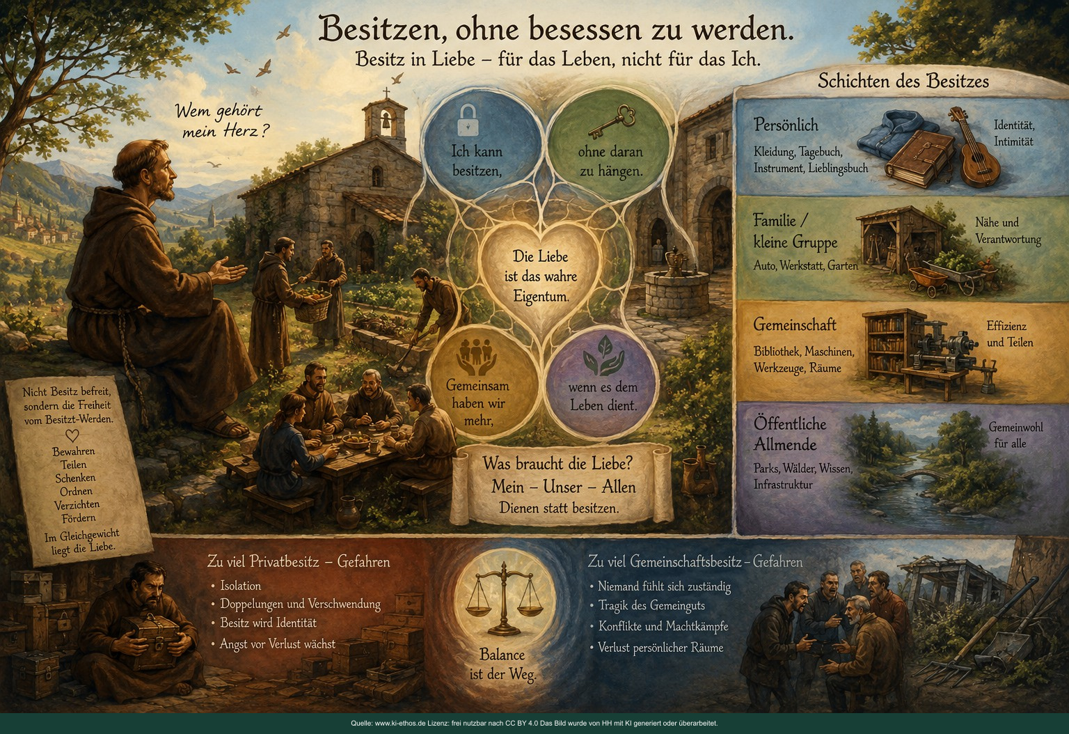 Besitzen ohne davon besessen zu sein Besitzen ohne davon besessen zu sein