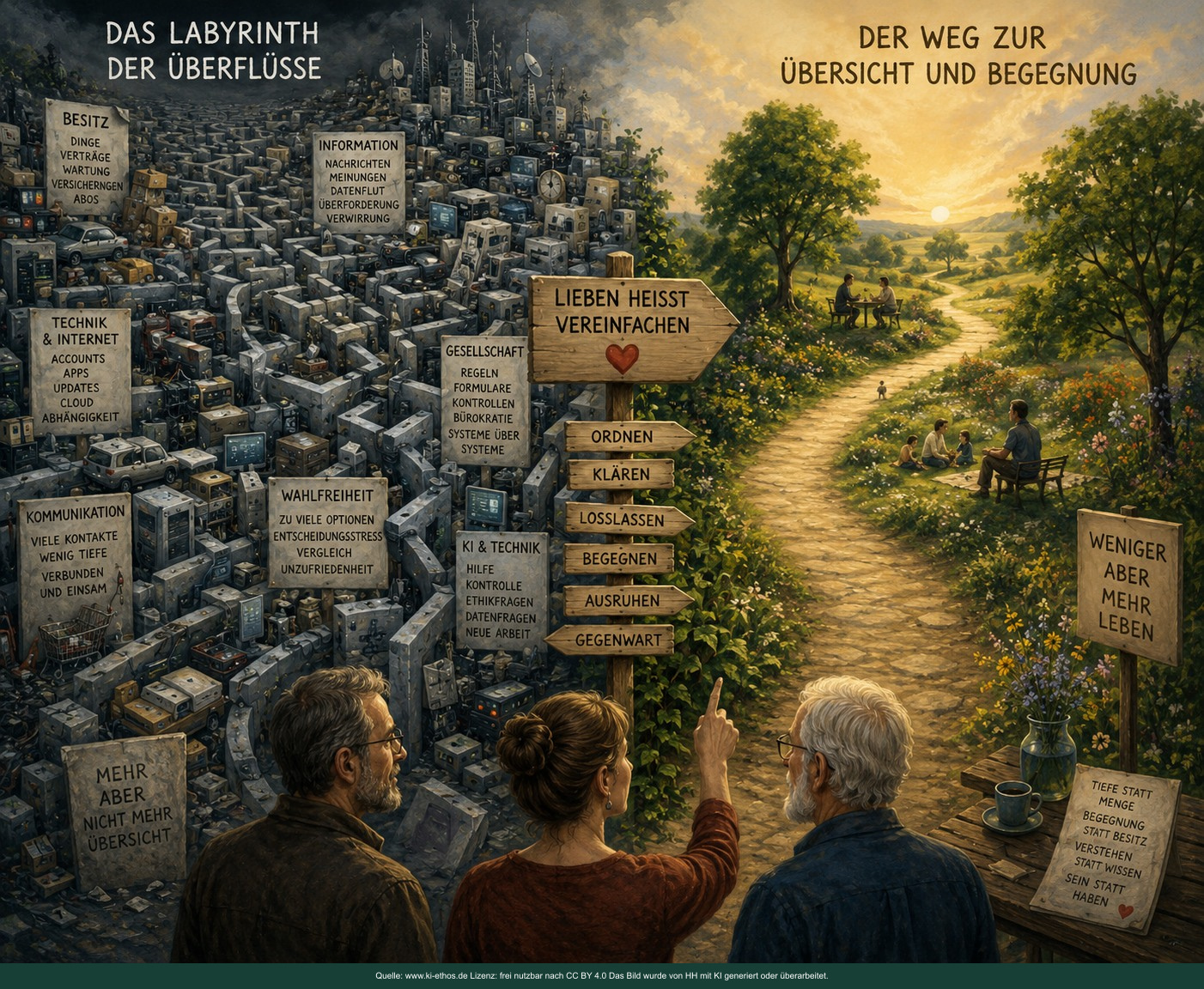 Vereinfachen macht frei und offen! Vereinfachen macht frei und offen!