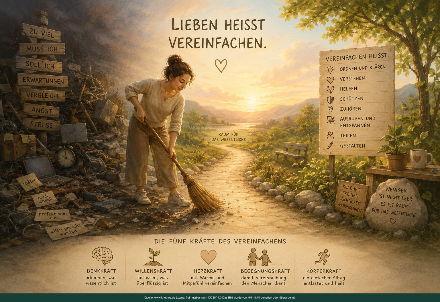 Lieben heißt vereinfachen! Lieben heißt vereinfachen!