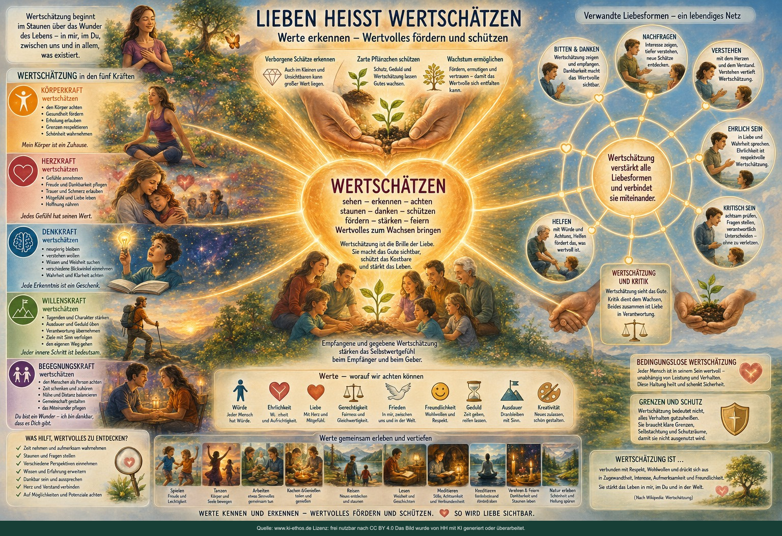 Lieben heißt wertschätzen! Lieben heißt wertschätzen!