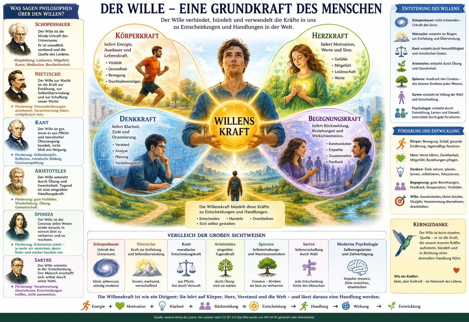 Die Willenskraft als philosophisches Konzept Die Willenskraft als philosophisches Konzept
