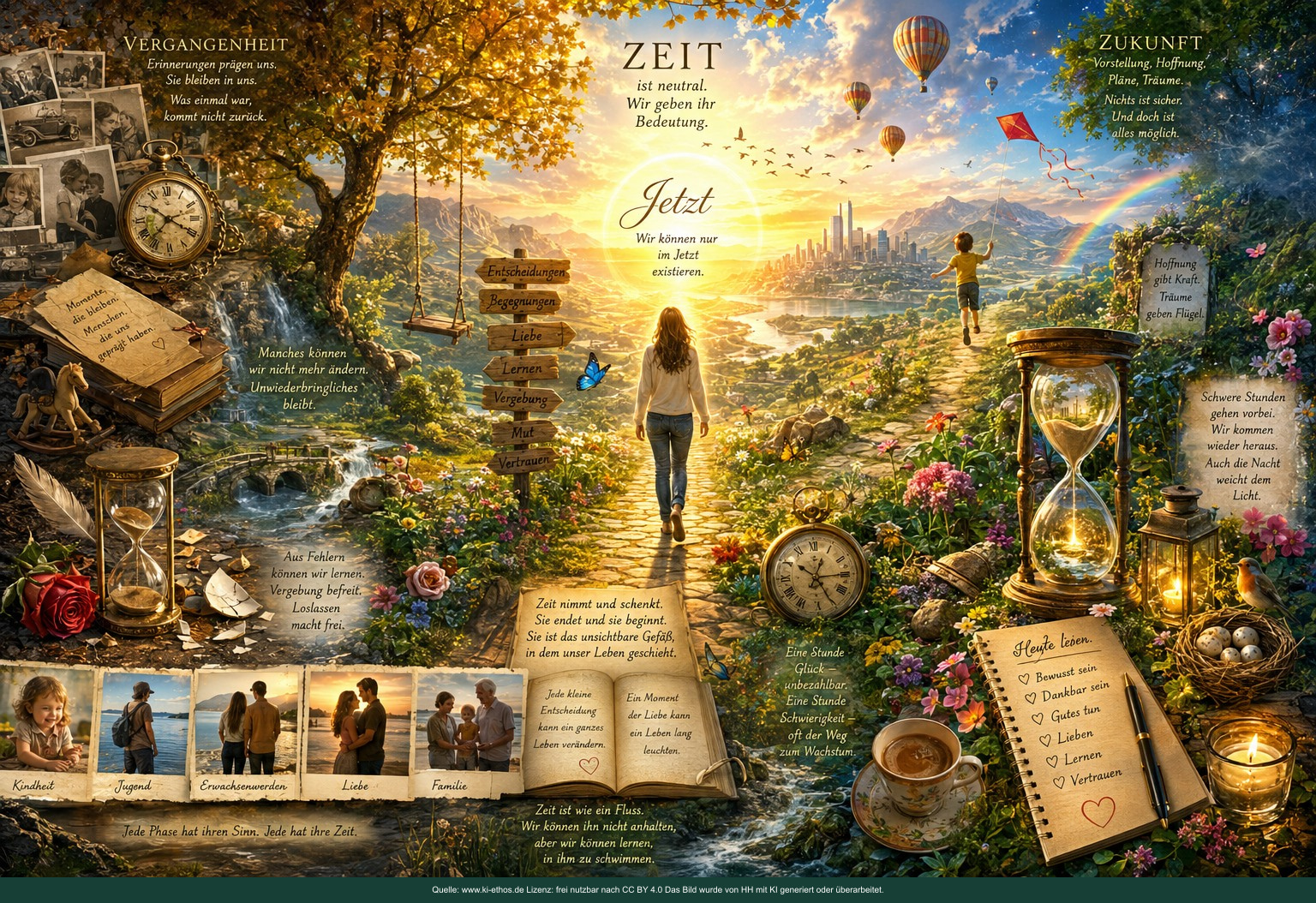 Das Wunder und die Schönheit der Zeit! Das Wunder und die Schönheit der Zeit!