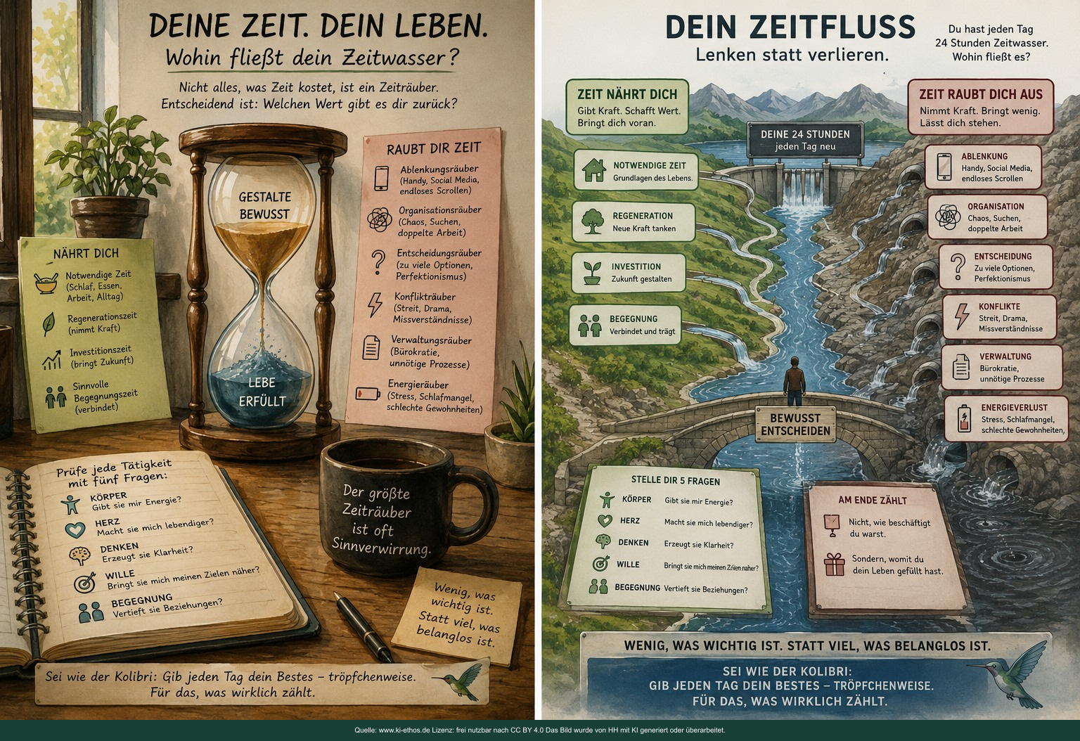 Unsere Zeit ist kostbar und ein Geschenk!! Unsere Zeit ist kostbar und ein Geschenk!!