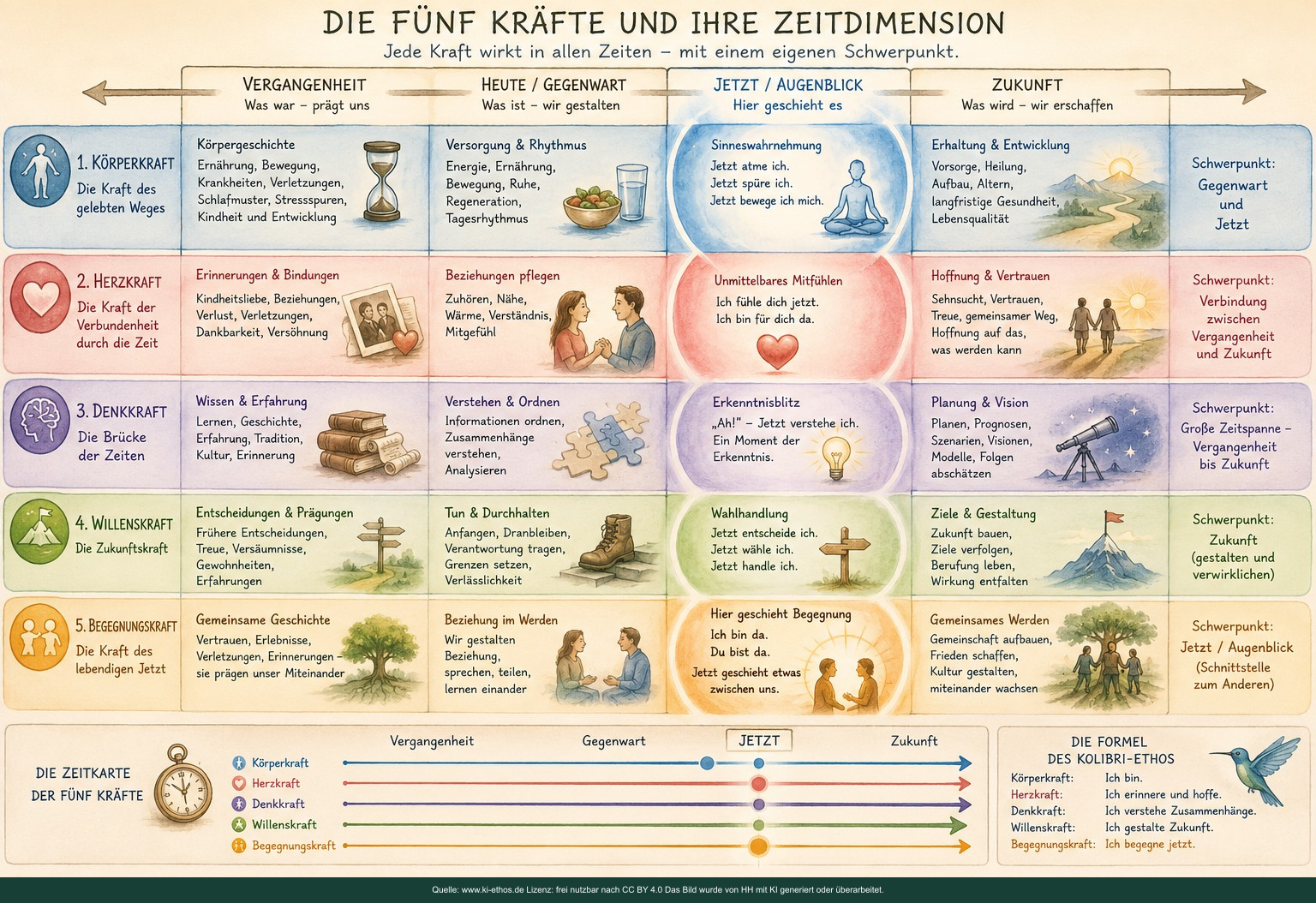 Die Zeitdimension der 5 Kräfte Die Zeitdimension der 5 Kräfte