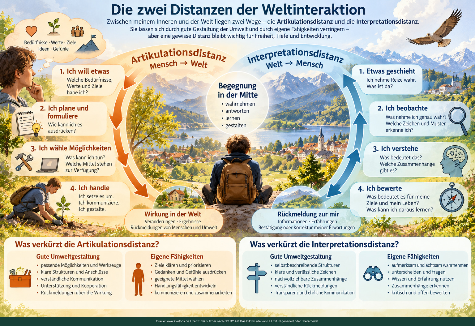Bildtafel zu Artikulationsdistanz vom inneren Anliegen zur Wirkung und Interpretationsdistanz vom Ereignis zum Verständnis Bildtafel zu Artikulationsdistanz vom inneren Anliegen zur Wirkung und Interpretationsdistanz vom Ereignis zum Verständnis