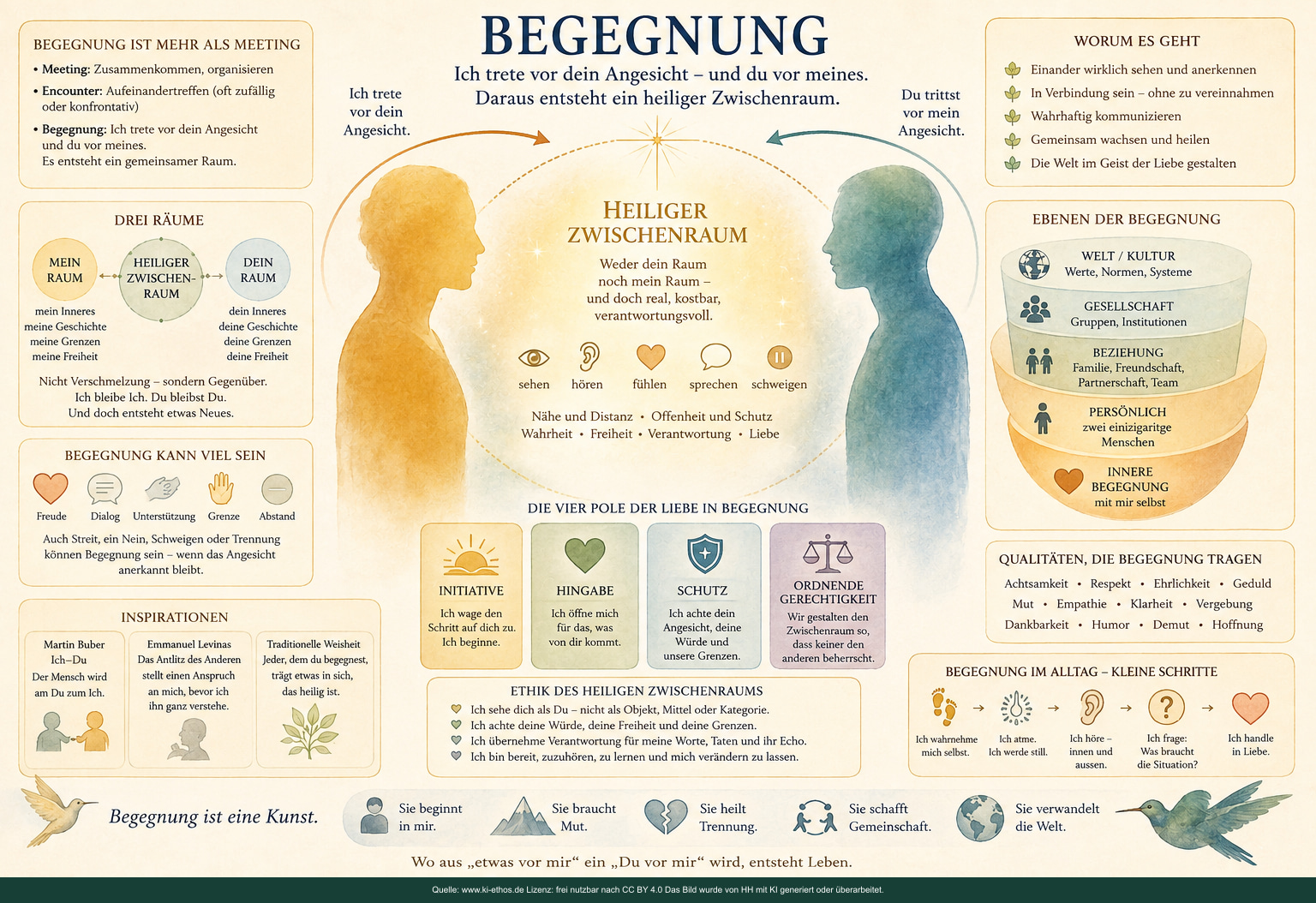Symbolische Begegnung zweier Menschen mit vereinfachten Bezügen zu Martin Buber und Emmanuel Levinas, Liebesformen und einem möglichen Weg zu Verbundenheit Symbolische Begegnung zweier Menschen mit vereinfachten Bezügen zu Martin Buber und Emmanuel Levinas, Liebesformen und einem möglichen Weg zu Verbundenheit