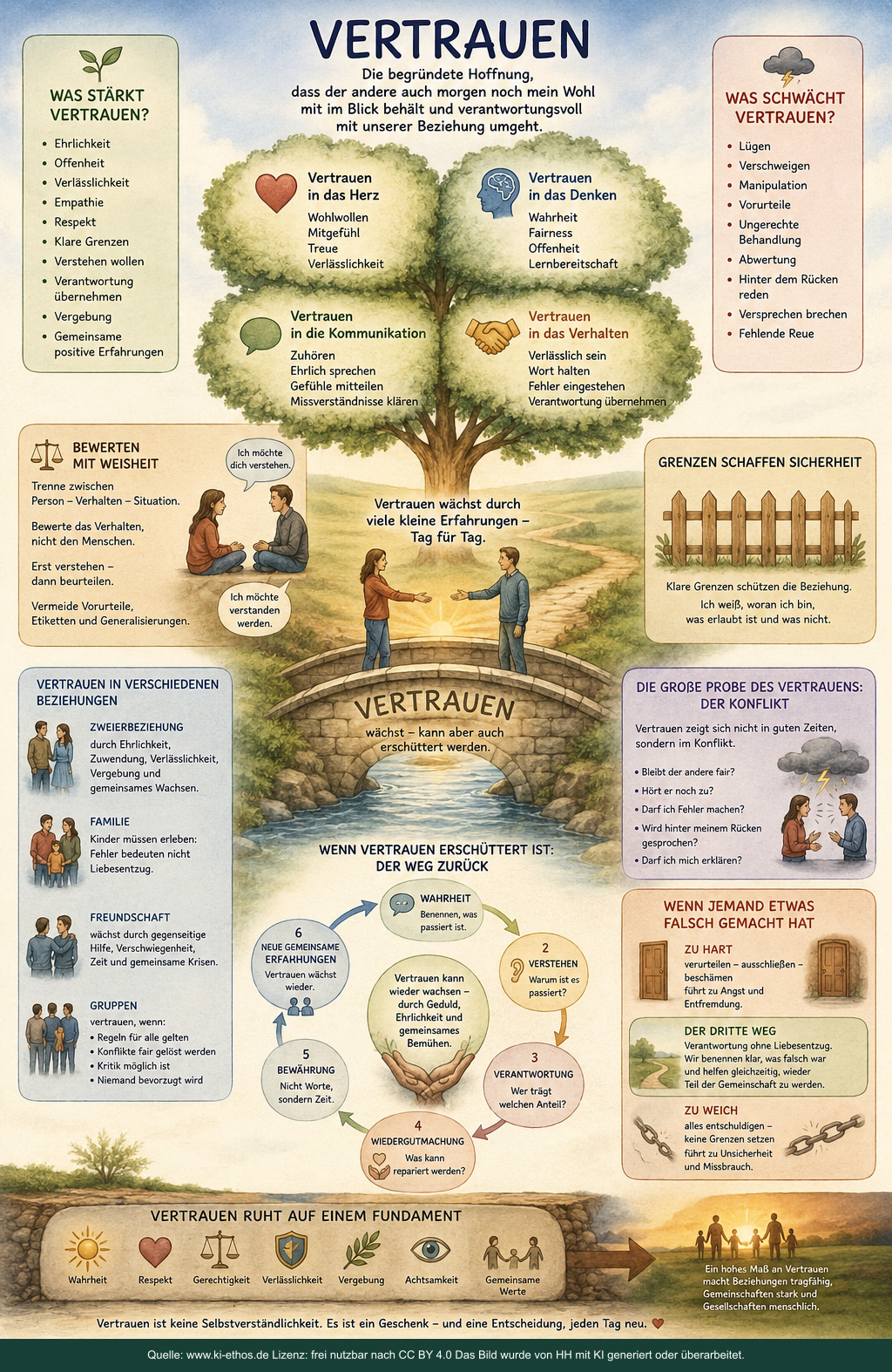 Infografik „Kraft Liebesform Vertrauen“ als verdichtete Darstellung zum Thema Verstehen und Aufmerksamkeit Infografik „Kraft Liebesform Vertrauen“ als verdichtete Darstellung zum Thema Verstehen und Aufmerksamkeit