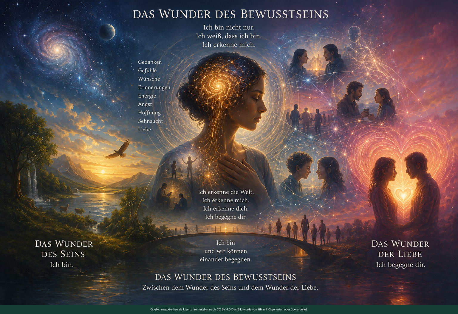 Infografik „Wunder Bewusstsein01“ als verdichtete Darstellung zum Thema Staunen und Werden Infografik „Wunder Bewusstsein01“ als verdichtete Darstellung zum Thema Staunen und Werden