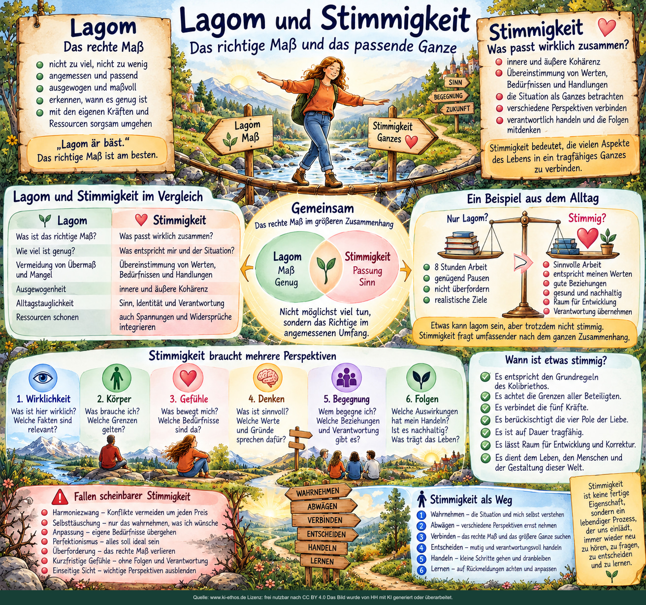 Lagom und Stimmigkeit – das richtige Maß und das passende Ganze. Angemessenheit, Sinn und Verantwortung zusammen betrachten. Lagom und Stimmigkeit – das richtige Maß und das passende Ganze. Angemessenheit, Sinn und Verantwortung zusammen betrachten.