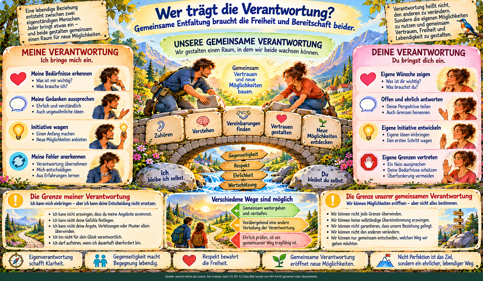 Wer trägt die Verantwortung? Eigenverantwortung, Gegenseitigkeit und Grenzen. Wer trägt die Verantwortung? Eigenverantwortung, Gegenseitigkeit und Grenzen.