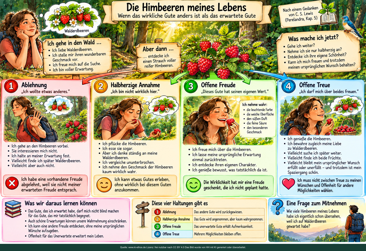 Die Himbeeren meines Lebens. Wenn unerwartetes Gutes dem erwarteten Guten begegnet. Die Himbeeren meines Lebens. Wenn unerwartetes Gutes dem erwarteten Guten begegnet.