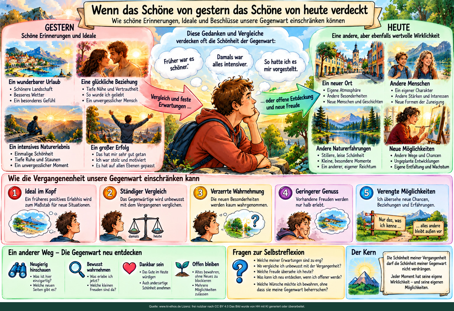 Wenn das Schöne von gestern das Schöne von heute verdeckt. Die Vergangenheit würdigen, der Gegenwart Raum geben. Wenn das Schöne von gestern das Schöne von heute verdeckt. Die Vergangenheit würdigen, der Gegenwart Raum geben.