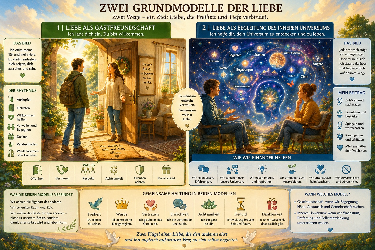 Zwei Modelle der Liebe Zwei Modelle der Liebe