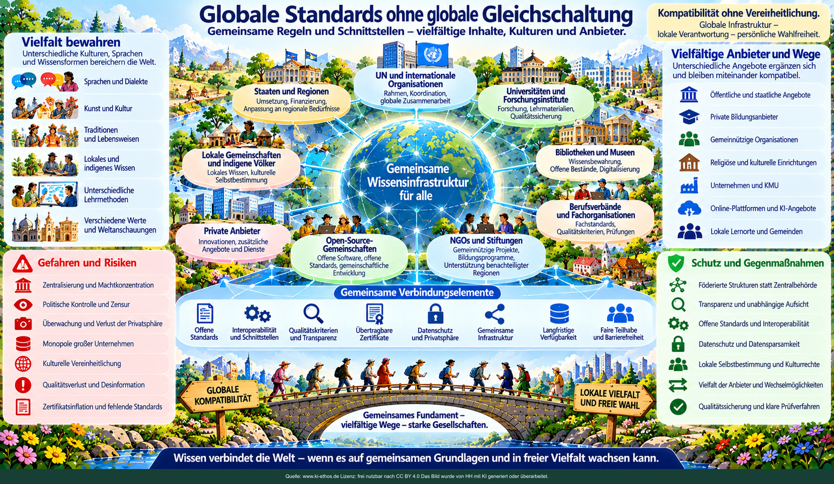 Ein vorgeschlagenes Netzwerk aus Gemeinschaften, Staaten, Wissenschaft, Bibliotheken und Anbietern verbindet Standards mit Vielfalt. Ein vorgeschlagenes Netzwerk aus Gemeinschaften, Staaten, Wissenschaft, Bibliotheken und Anbietern verbindet Standards mit Vielfalt.